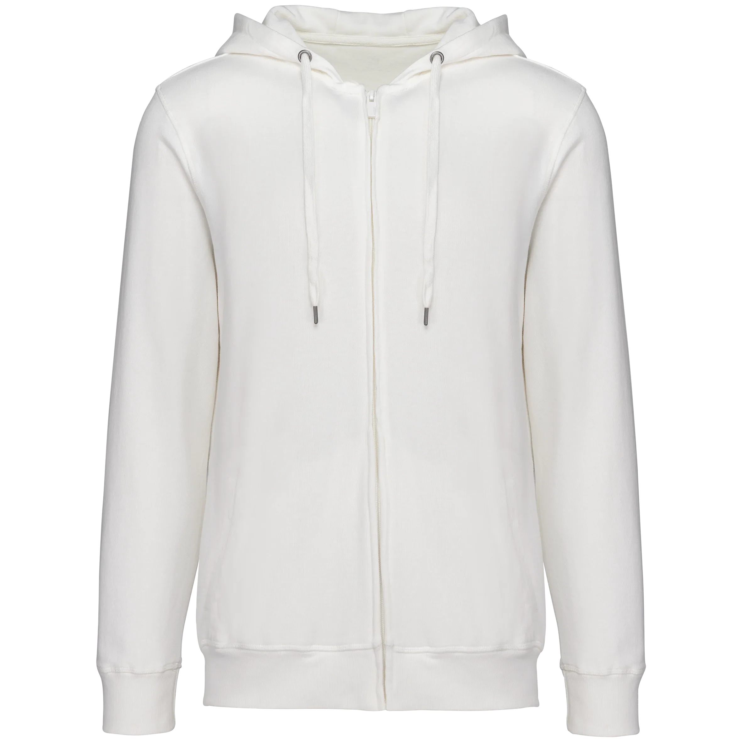 NS417 - Sweat-shirt écoresponsable zippé à capuche French Terry unisexe - Occifloc
