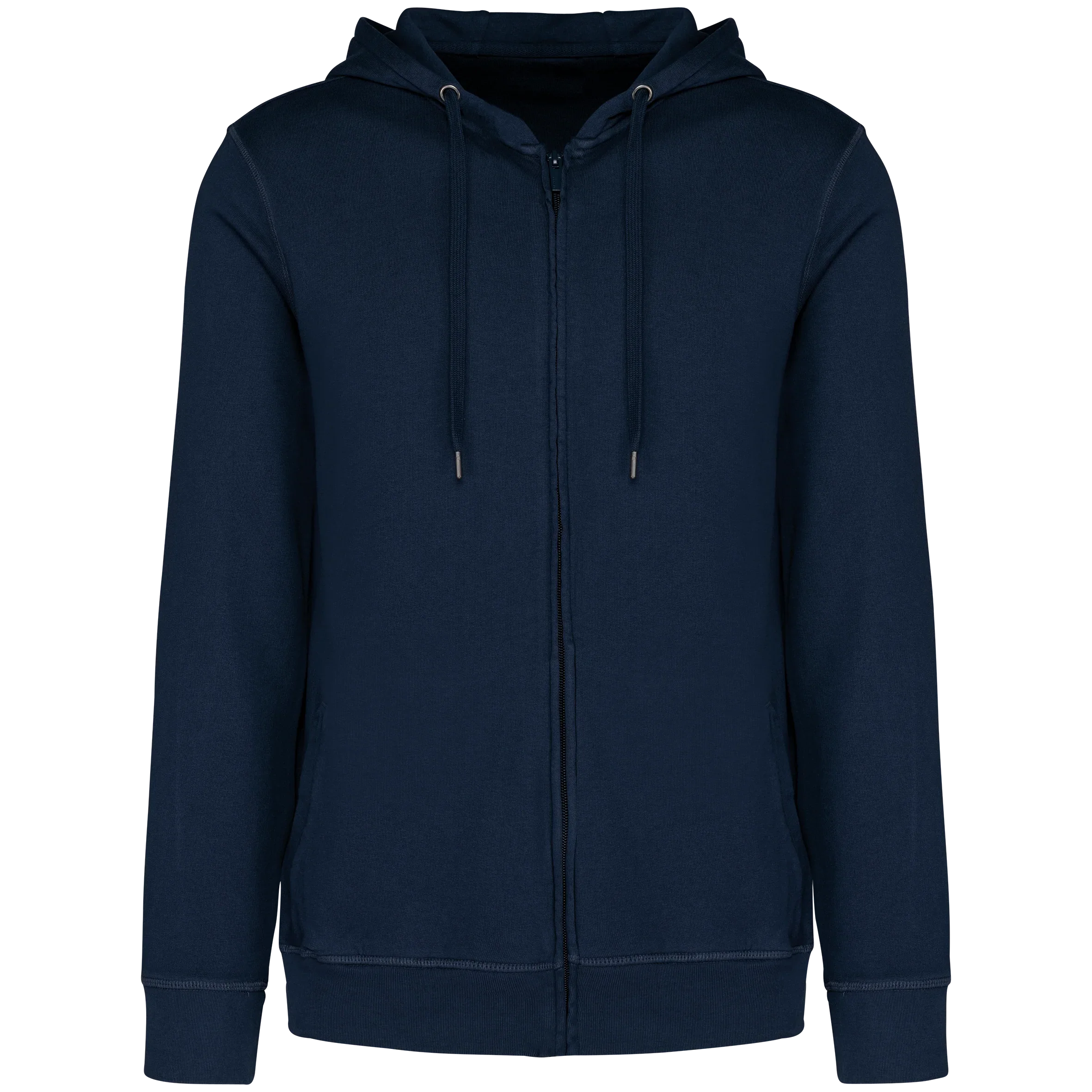 NS417 - Sweat-shirt écoresponsable zippé à capuche French Terry unisexe - Occifloc