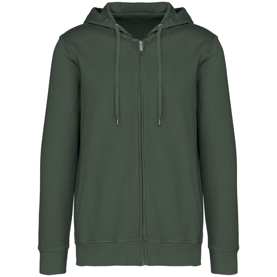 NS417 - Sweat-shirt écoresponsable zippé à capuche French Terry unisexe - Occifloc