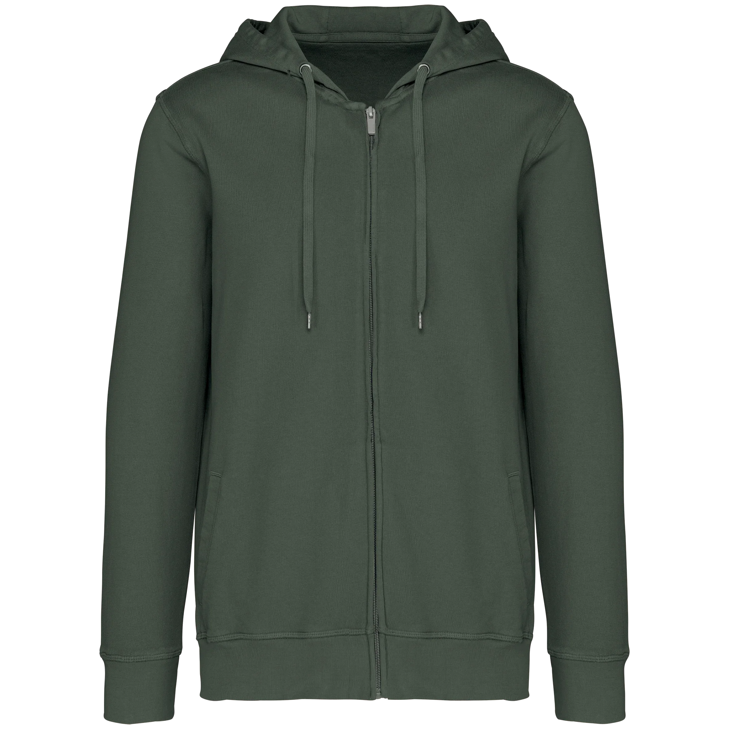 NS417 - Sweat-shirt écoresponsable zippé à capuche French Terry unisexe - Occifloc