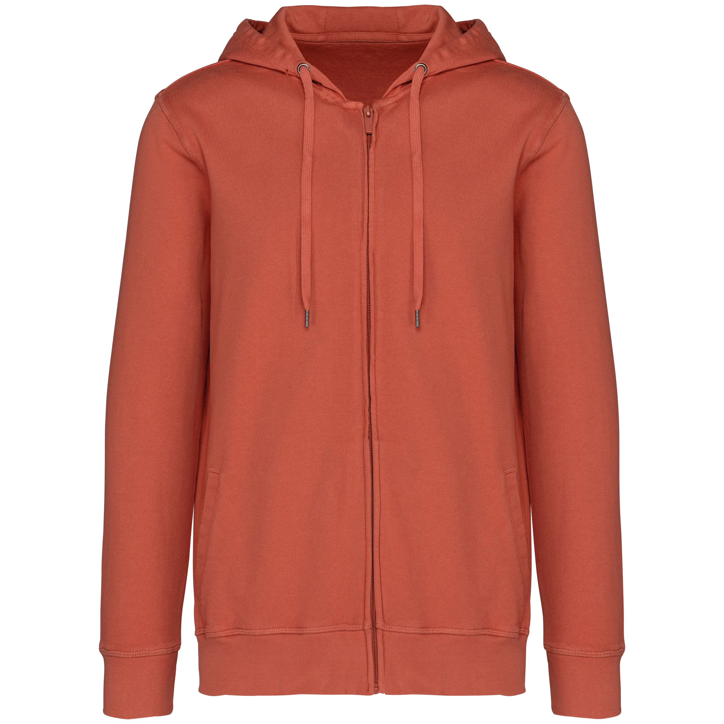 NS417 - Sweat-shirt écoresponsable zippé à capuche French Terry unisexe - Occifloc
