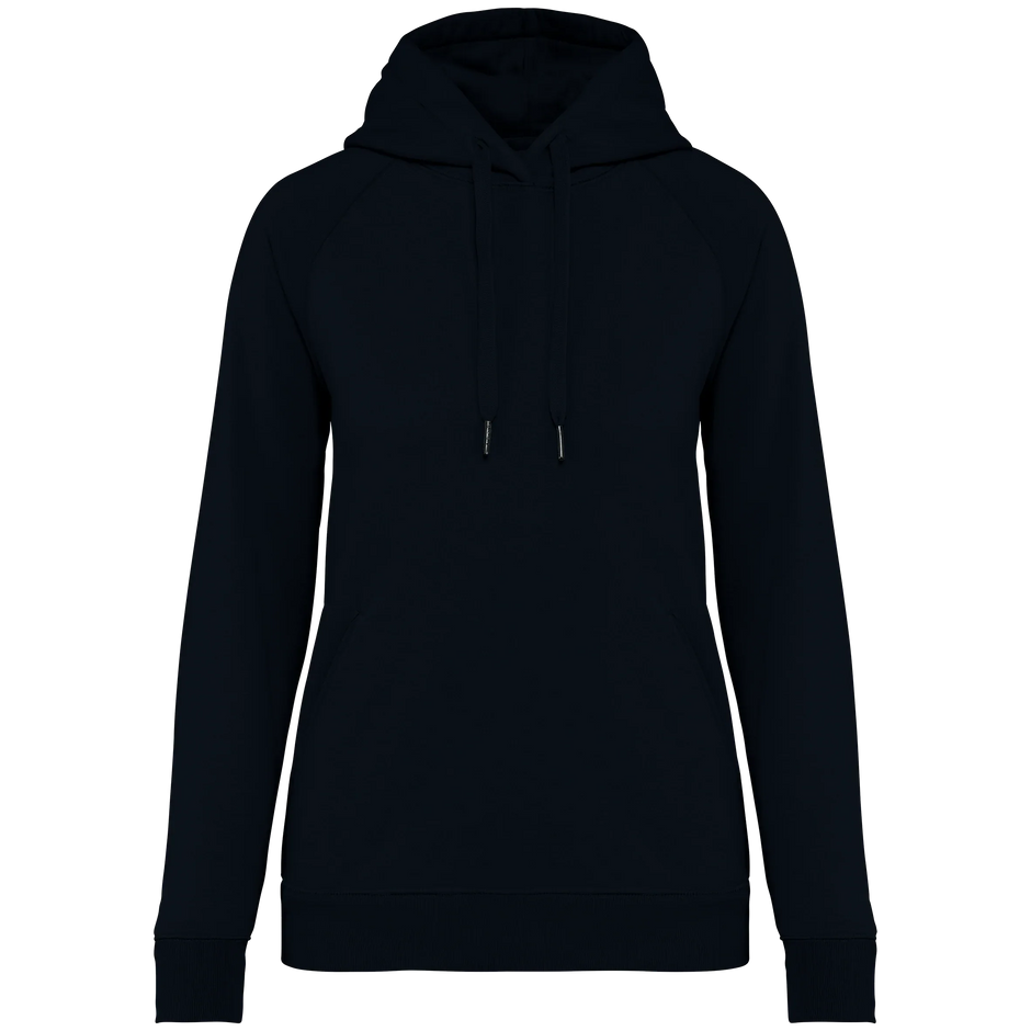 NS422 - Sweat-shirt écoresponsable à capuche raglan femme - Occifloc