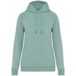 NS422 - Sweat-shirt écoresponsable à capuche raglan femme - Occifloc