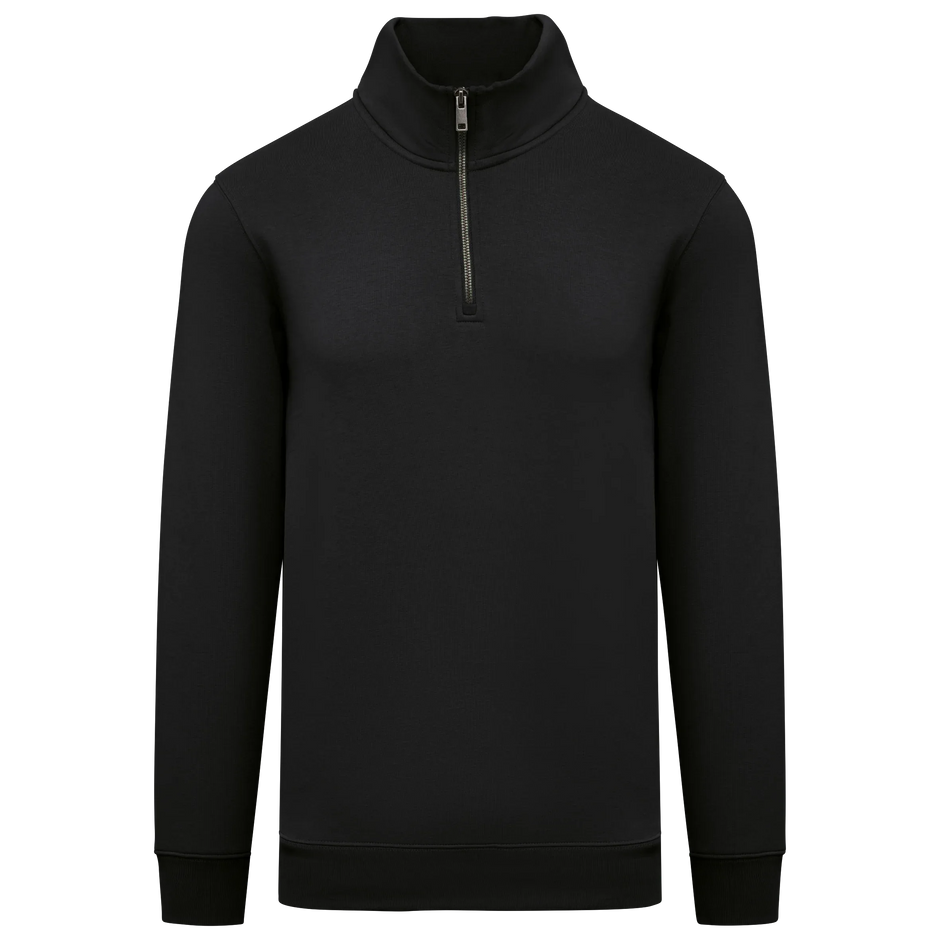 NS428 - Sweat-shirt écoresponsable à col montant zippé homme - Occifloc