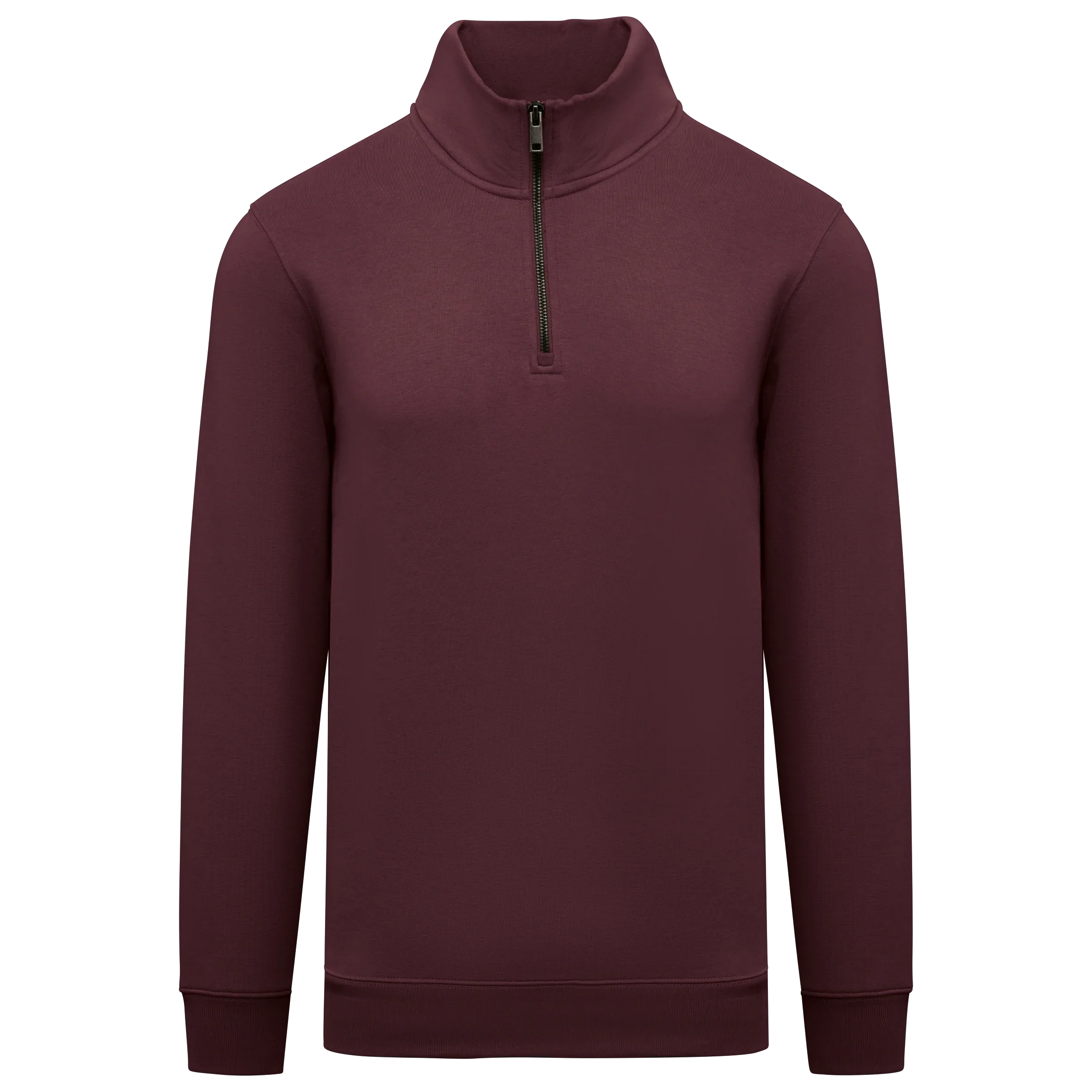 NS428 - Sweat-shirt écoresponsable à col montant zippé homme - Occifloc