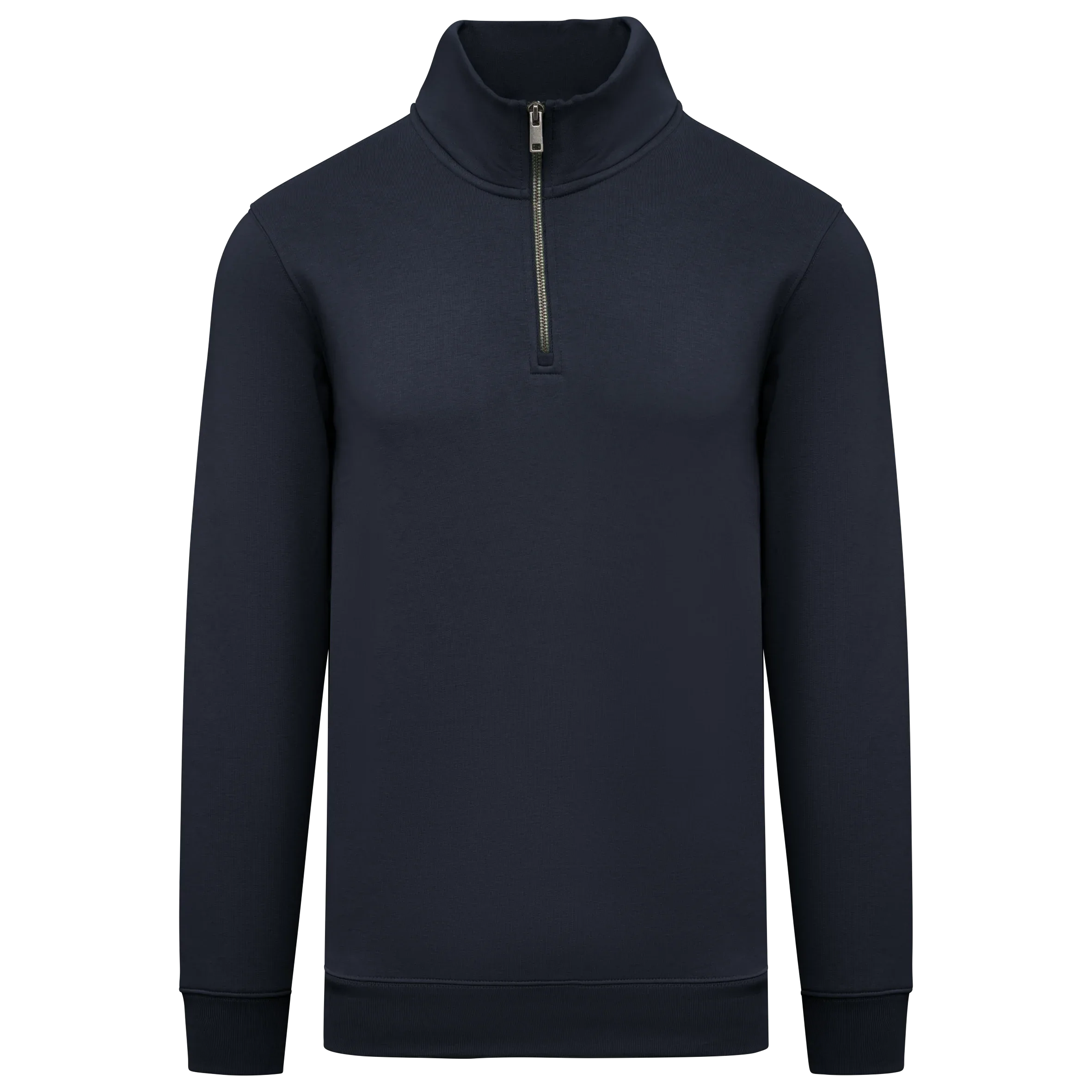 NS428 - Sweat-shirt écoresponsable à col montant zippé homme - Occifloc