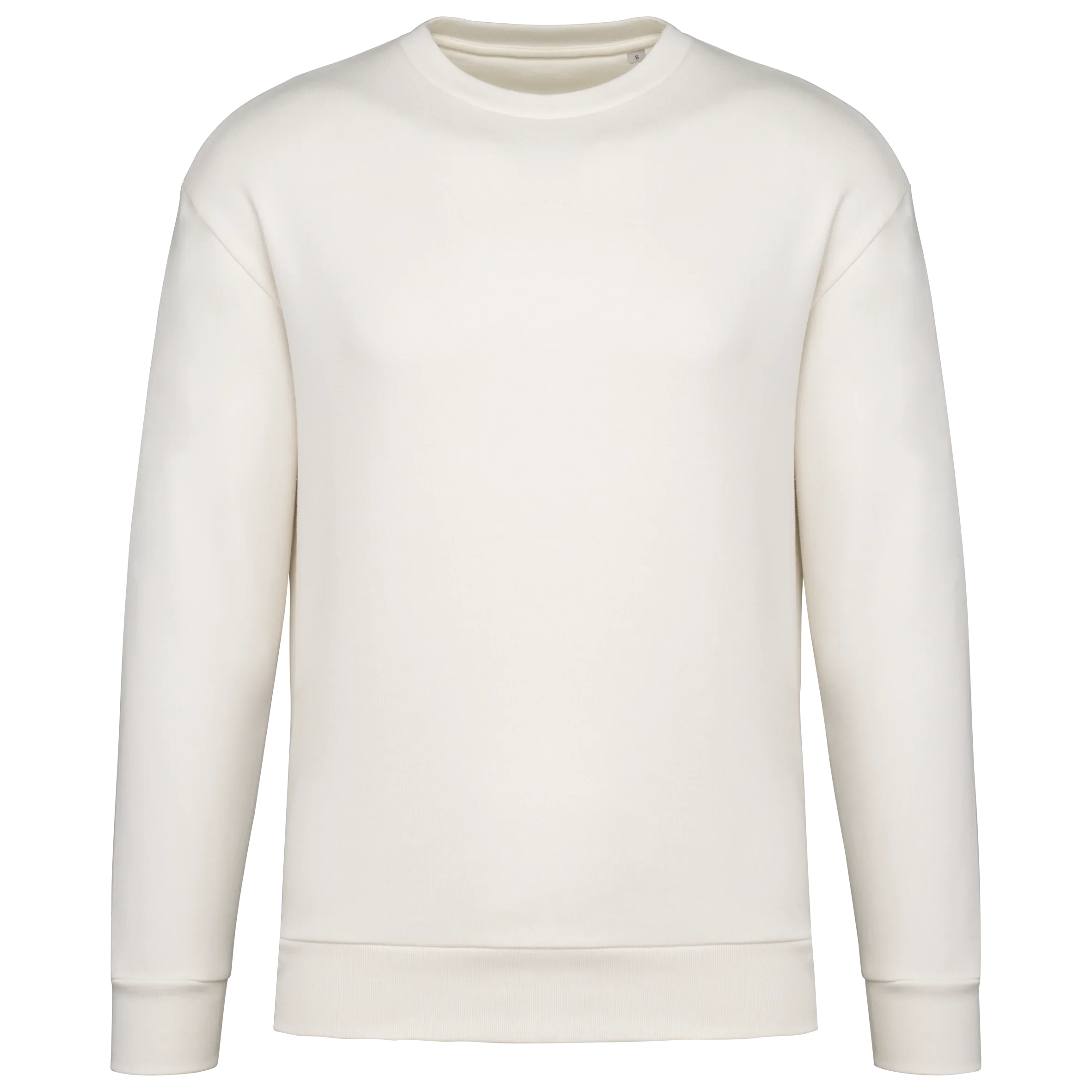 NS435 - Sweat-shirt écoresponsable à col rond à épaules tombantes molleton gratté unisexe - Occifloc