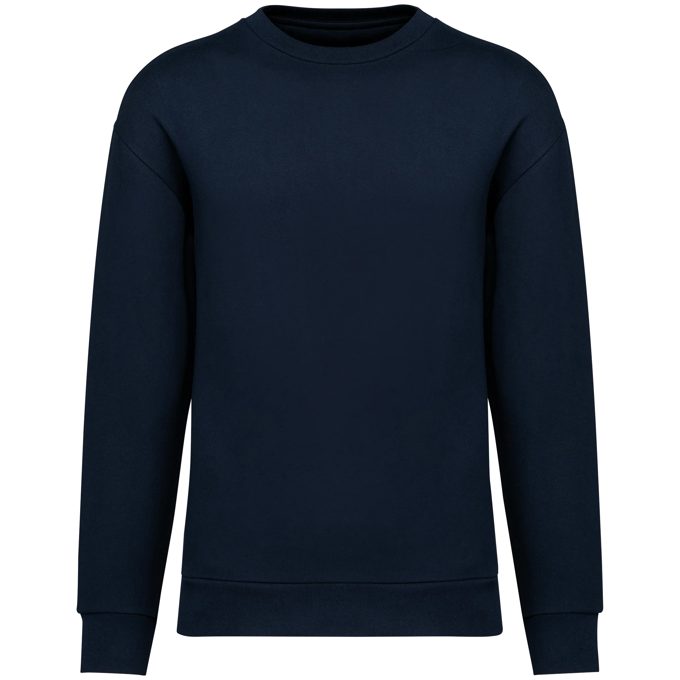 NS435 - Sweat-shirt écoresponsable à col rond à épaules tombantes molleton gratté unisexe - Occifloc