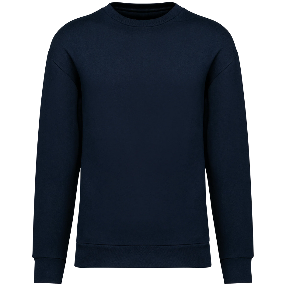 NS435 - Sweat-shirt écoresponsable à col rond à épaules tombantes molleton gratté unisexe - Occifloc