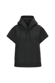 NS446 - Sweat-shirt écoresponsable à capuche oversize sans manches French Terry femme - Occifloc