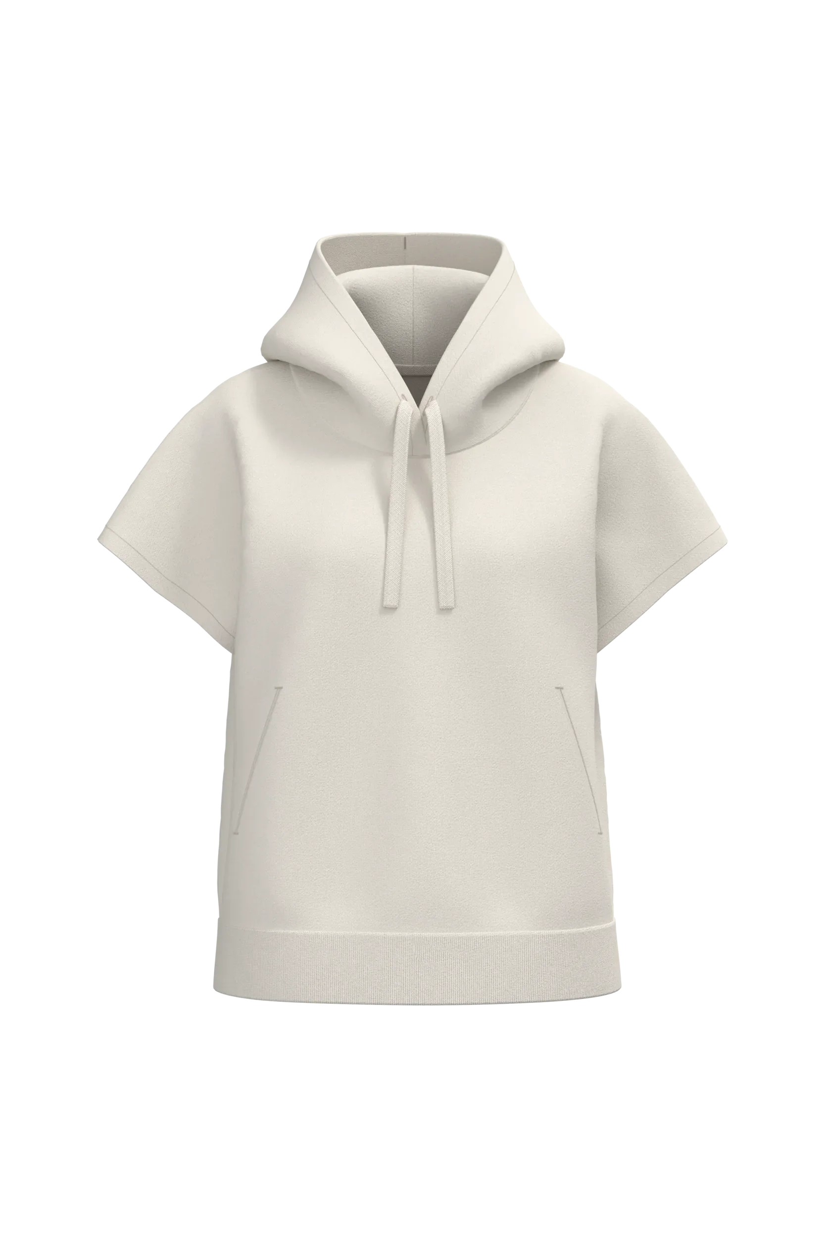 NS446 - Sweat-shirt écoresponsable à capuche oversize sans manches French Terry femme - Occifloc