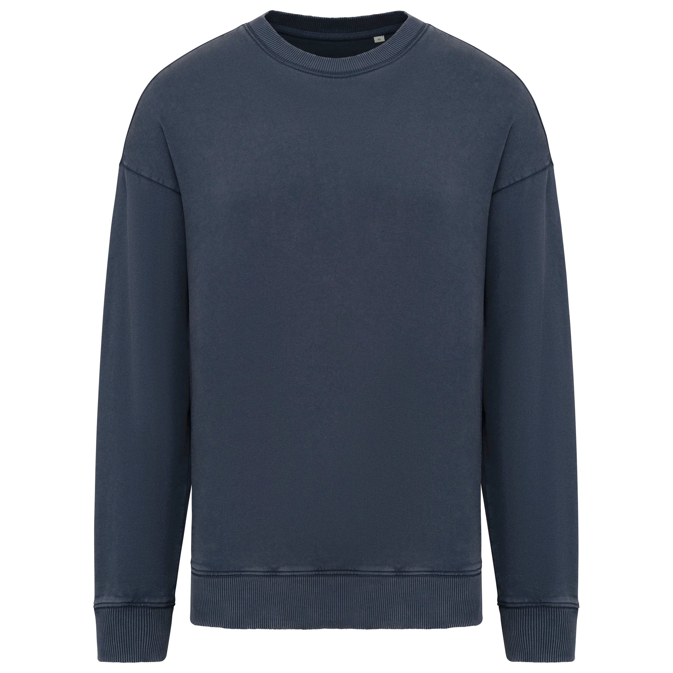 NS447 - Sweat-shirt écoresponsable à col rond délavé oversize unisexe - Occifloc