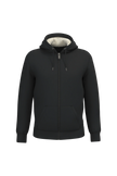 NS460 - Sweat-shirt écoresponsable zippé doublé en sherpa unisexe - Occifloc