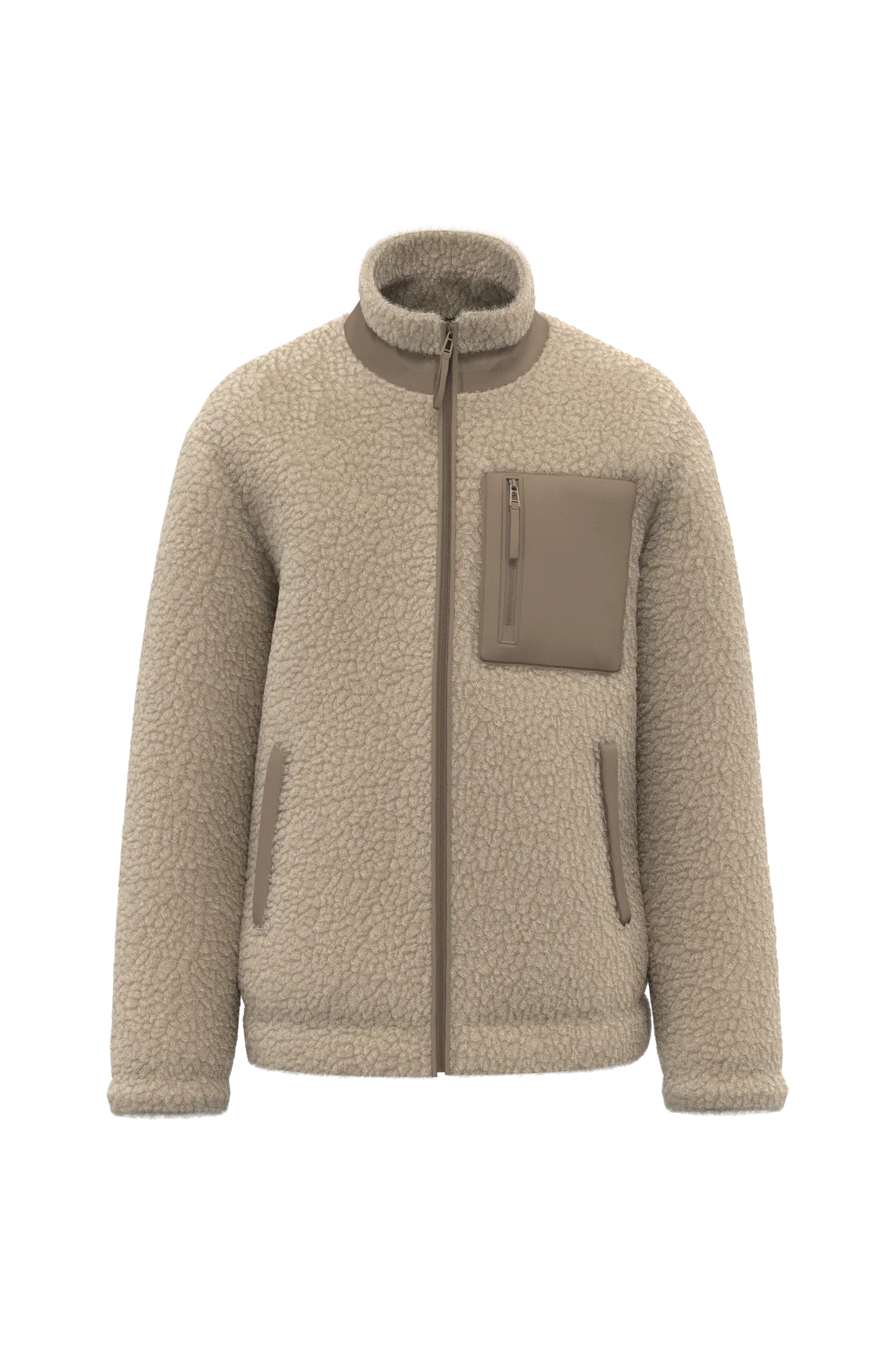 NS604 - Veste écoresponsable en sherpa unisexe - Occifloc