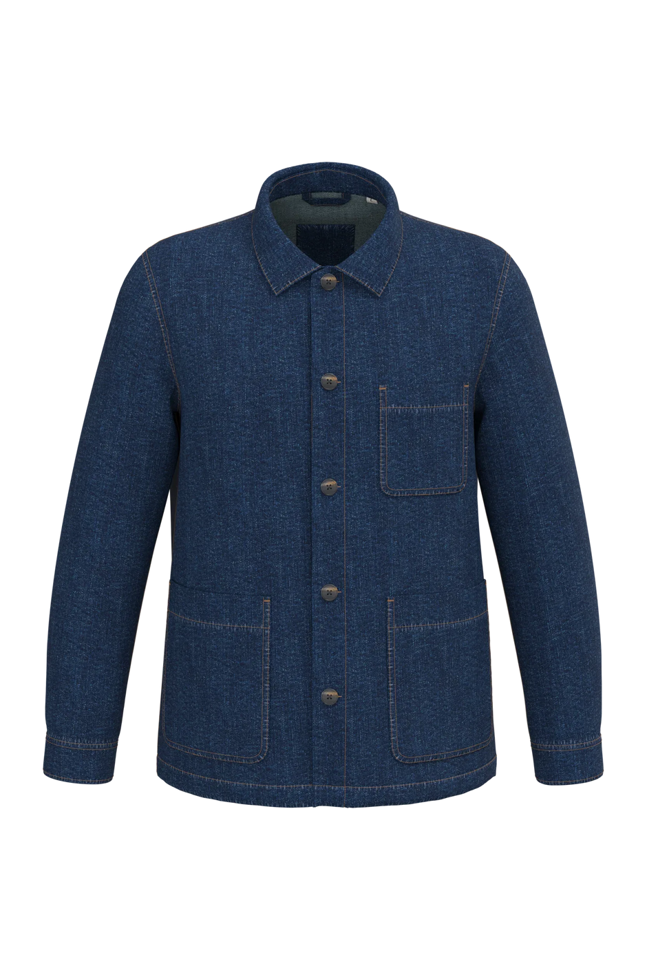 NS614 - Veste en jean écoresponsable à épaules tombantes unisexe - Occifloc