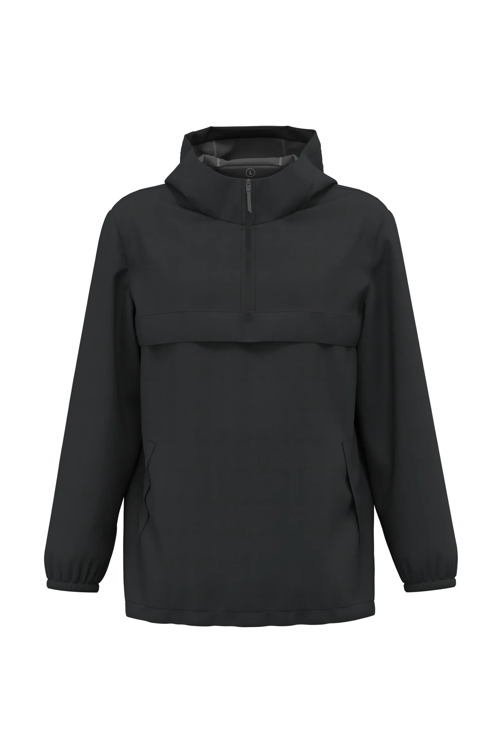 NS616 - Veste coupe-vent imperméable écoresponsable quart zip unisexe - Occifloc