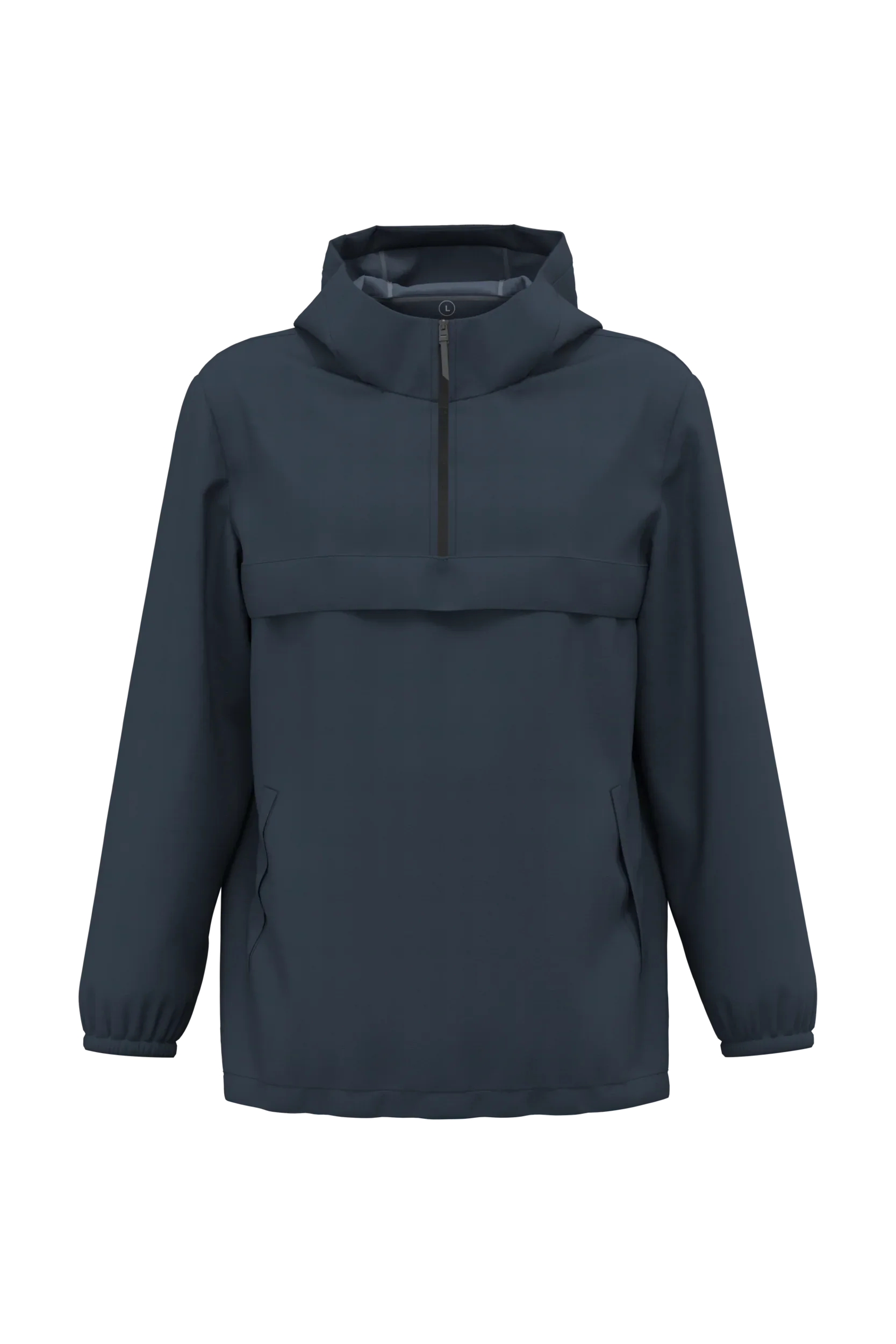 NS616 - Veste coupe-vent imperméable écoresponsable quart zip unisexe - Occifloc