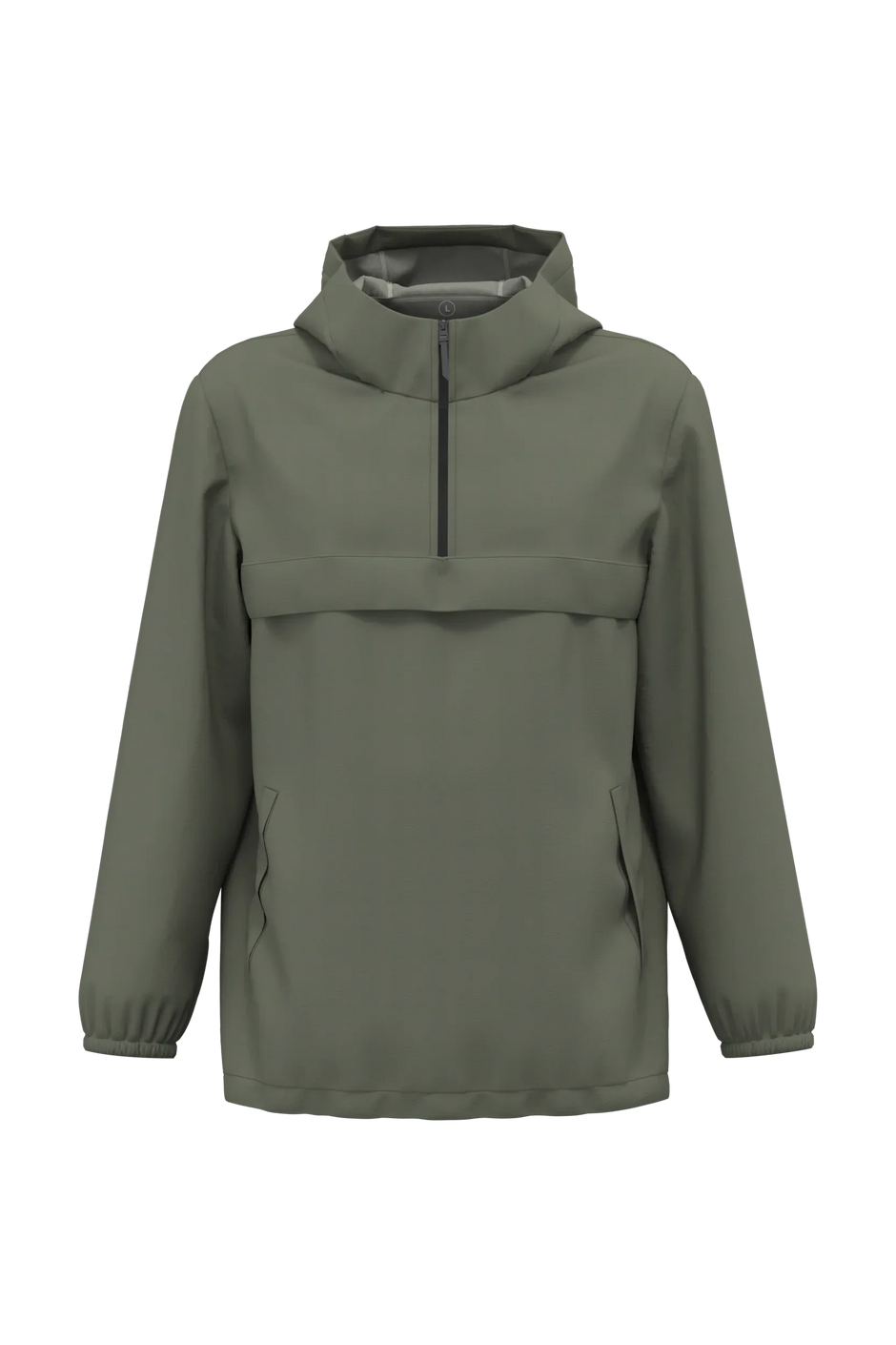 NS616 - Veste coupe-vent imperméable écoresponsable quart zip unisexe - Occifloc