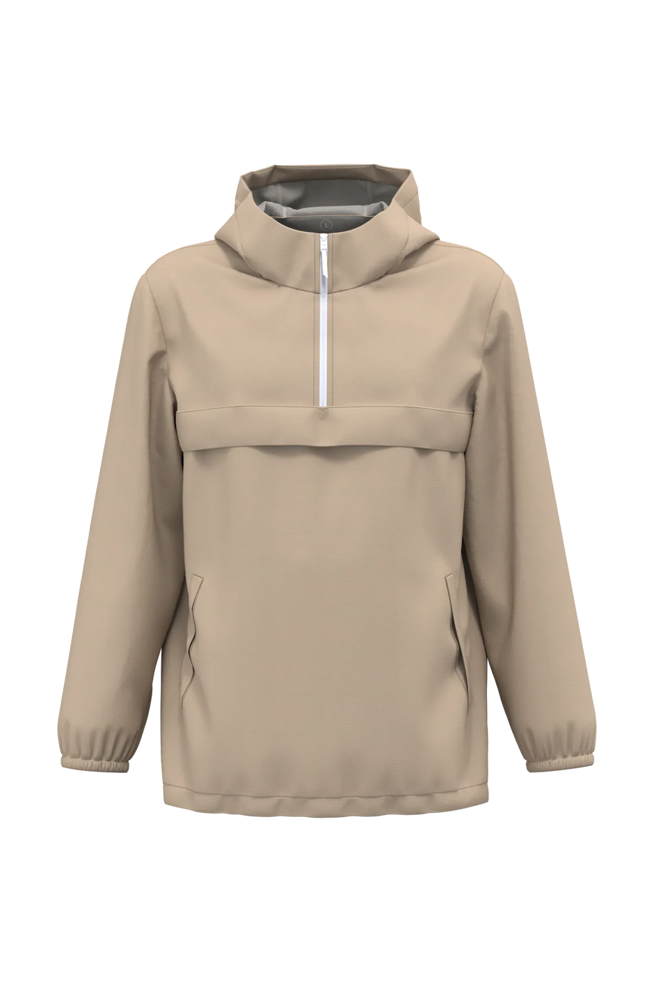 NS616 - Veste coupe-vent imperméable écoresponsable quart zip unisexe - Occifloc