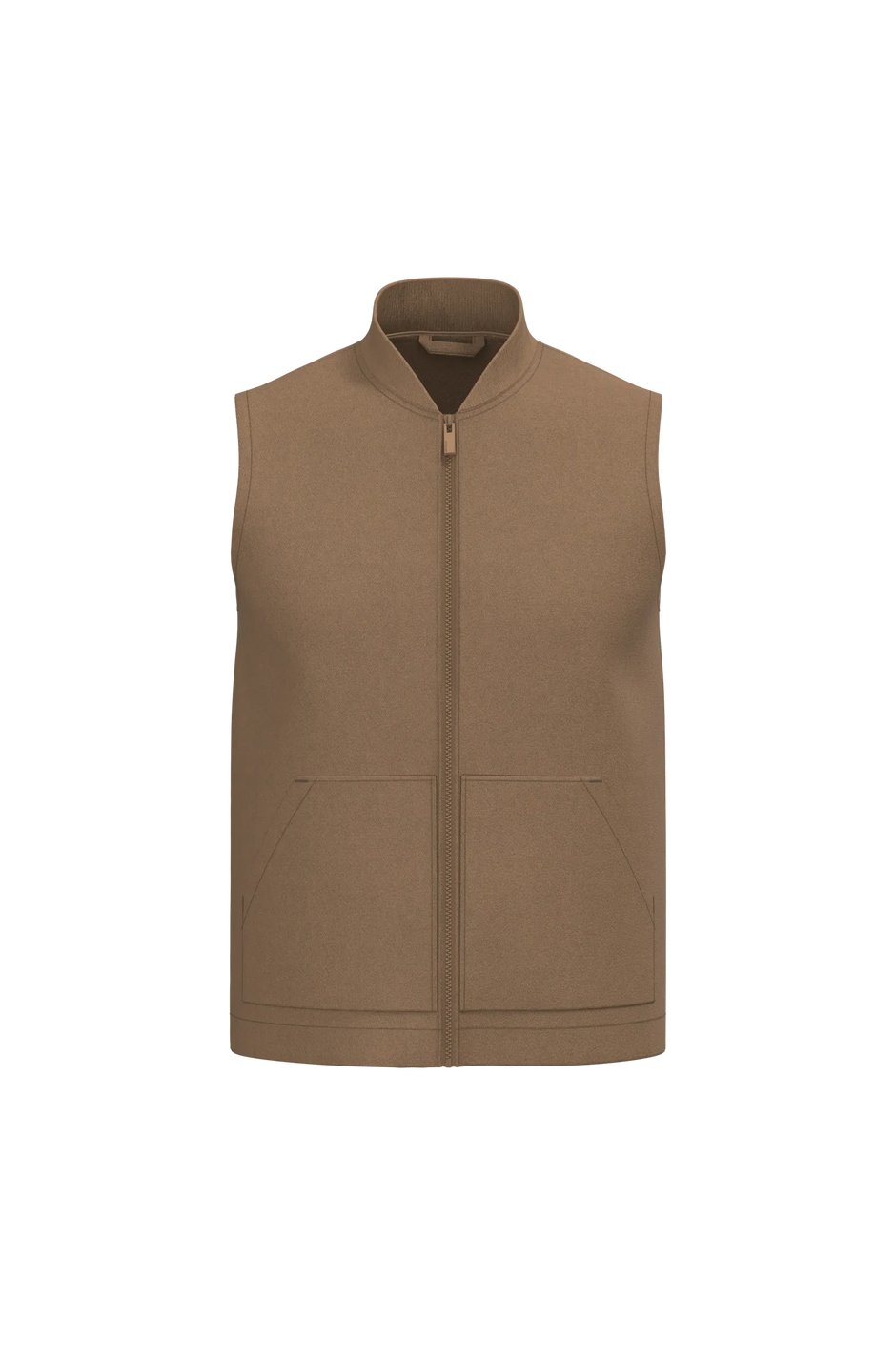 NS623 - Bodywarmer rembourré en sergé écoresponsable à col teddy unisexe - Occifloc