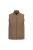 NS623 - Bodywarmer rembourré en sergé écoresponsable à col teddy unisexe - Occifloc