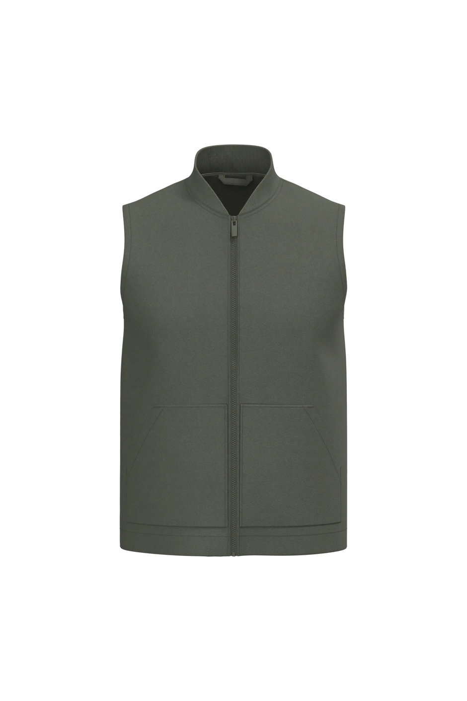 NS623 - Bodywarmer rembourré en sergé écoresponsable à col teddy unisexe - Occifloc
