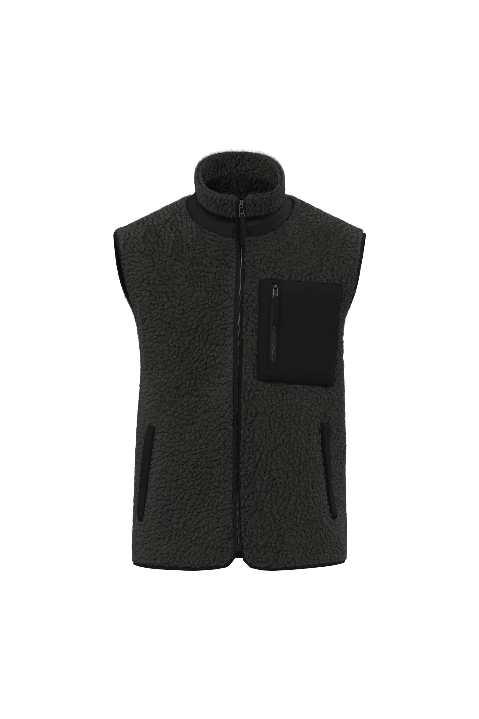 NS624 - Bodywarmer écoresponsable en sherpa unisexe - Occifloc