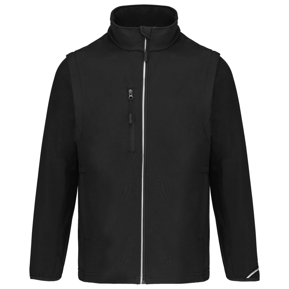 PA323 - Veste softshell sport manches amovibles unisexe - Occifloc