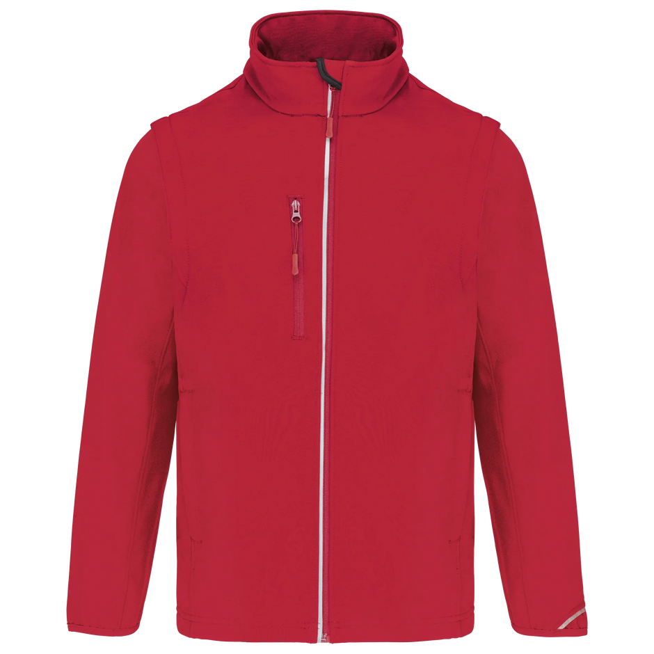 PA323 - Veste softshell sport manches amovibles unisexe - Occifloc