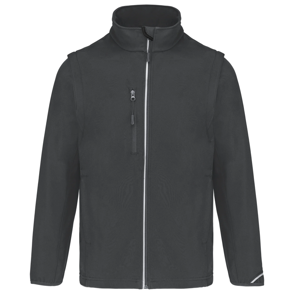 PA323 - Veste softshell sport manches amovibles unisexe - Occifloc