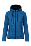 PA366 - Veste à capuche chinée femme - Occifloc