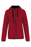 PA366 - Veste à capuche chinée femme - Occifloc
