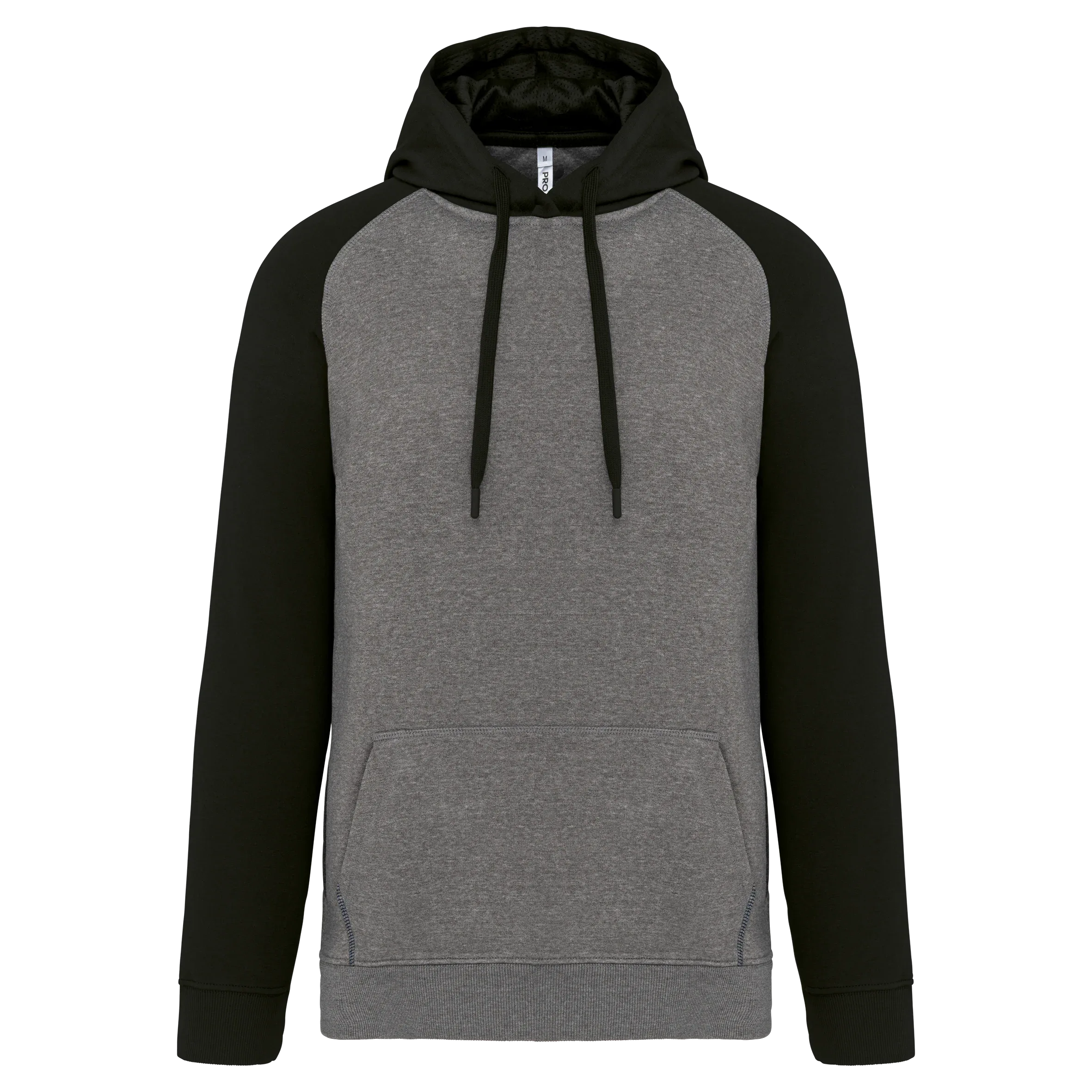 PA369 - Sweat-shirt à capuche bicolore unisexe - Occifloc