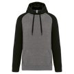 PA369 - Sweat-shirt à capuche bicolore unisexe - Occifloc