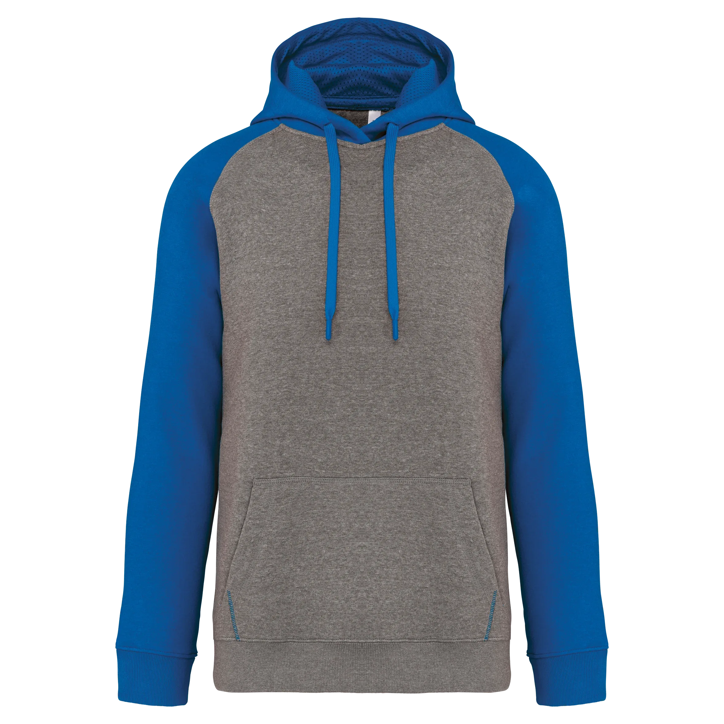 PA369 - Sweat-shirt à capuche bicolore unisexe - Occifloc