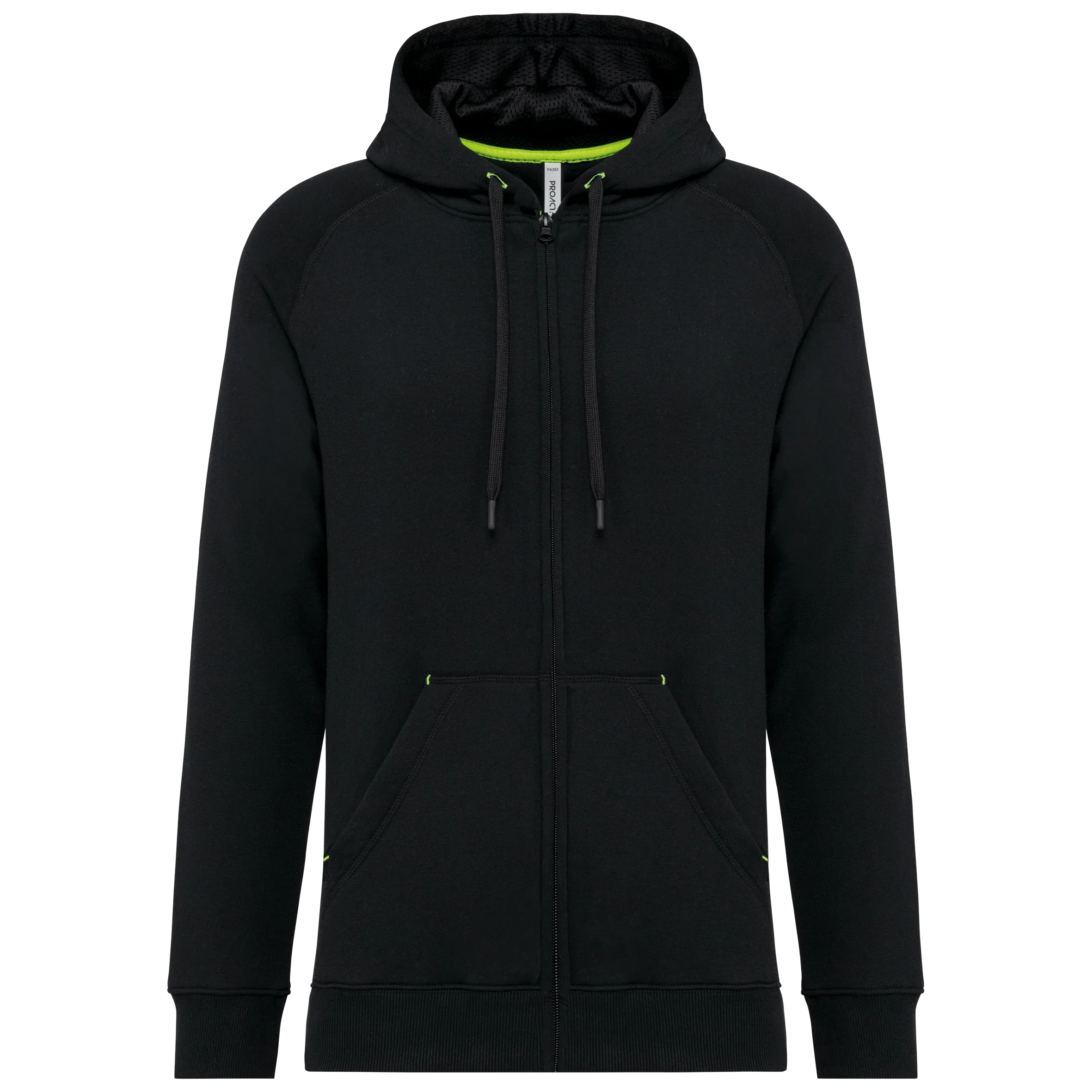 PA383 - Veste zippée à capuche unisexe - Occifloc