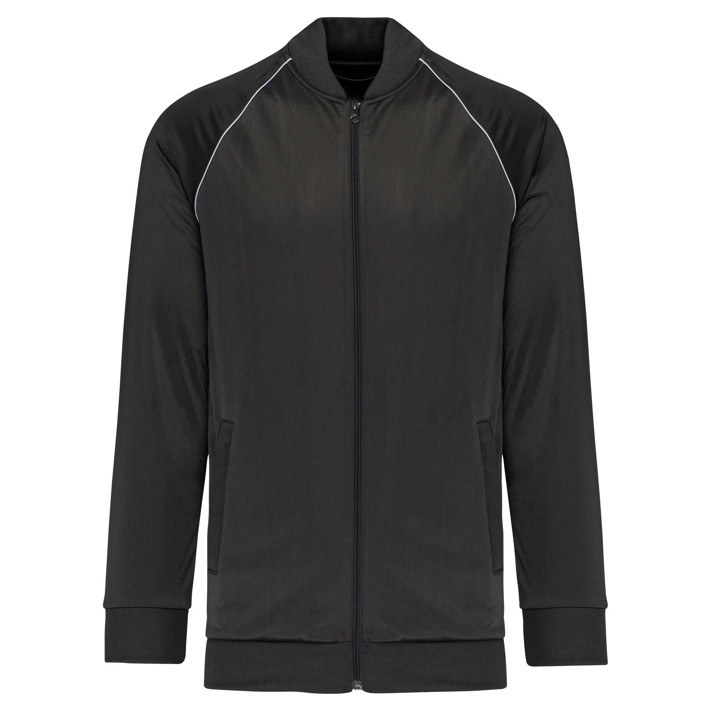 PA384 - Veste de survêtement zippée avec liseré unisexe - Occifloc