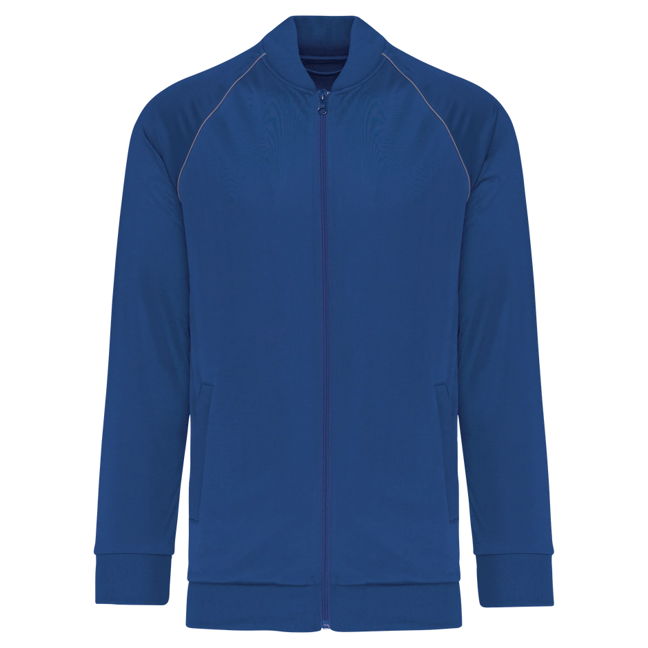 PA384 - Veste de survêtement zippée avec liseré unisexe - Occifloc