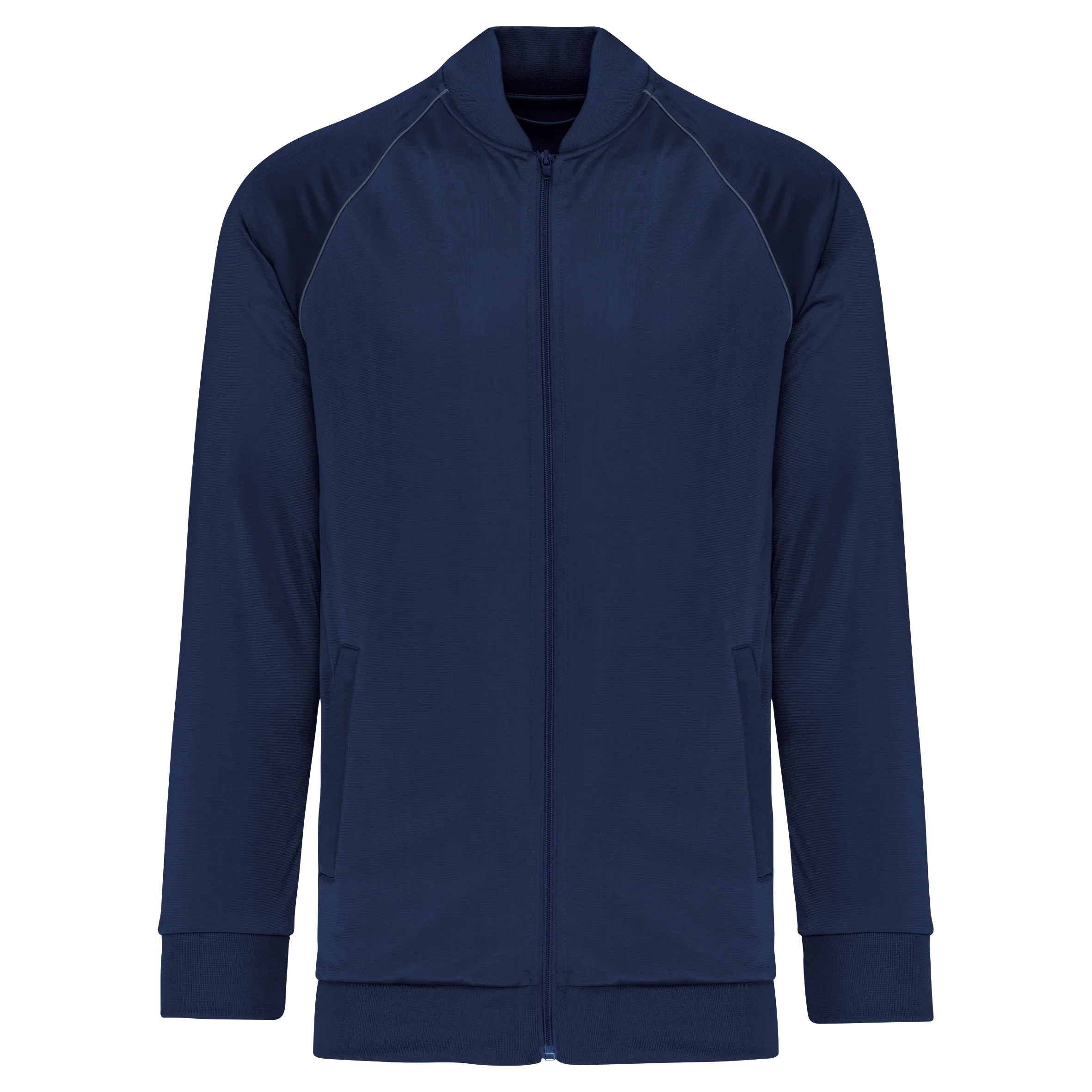PA384 - Veste de survêtement zippée avec liseré unisexe - Occifloc