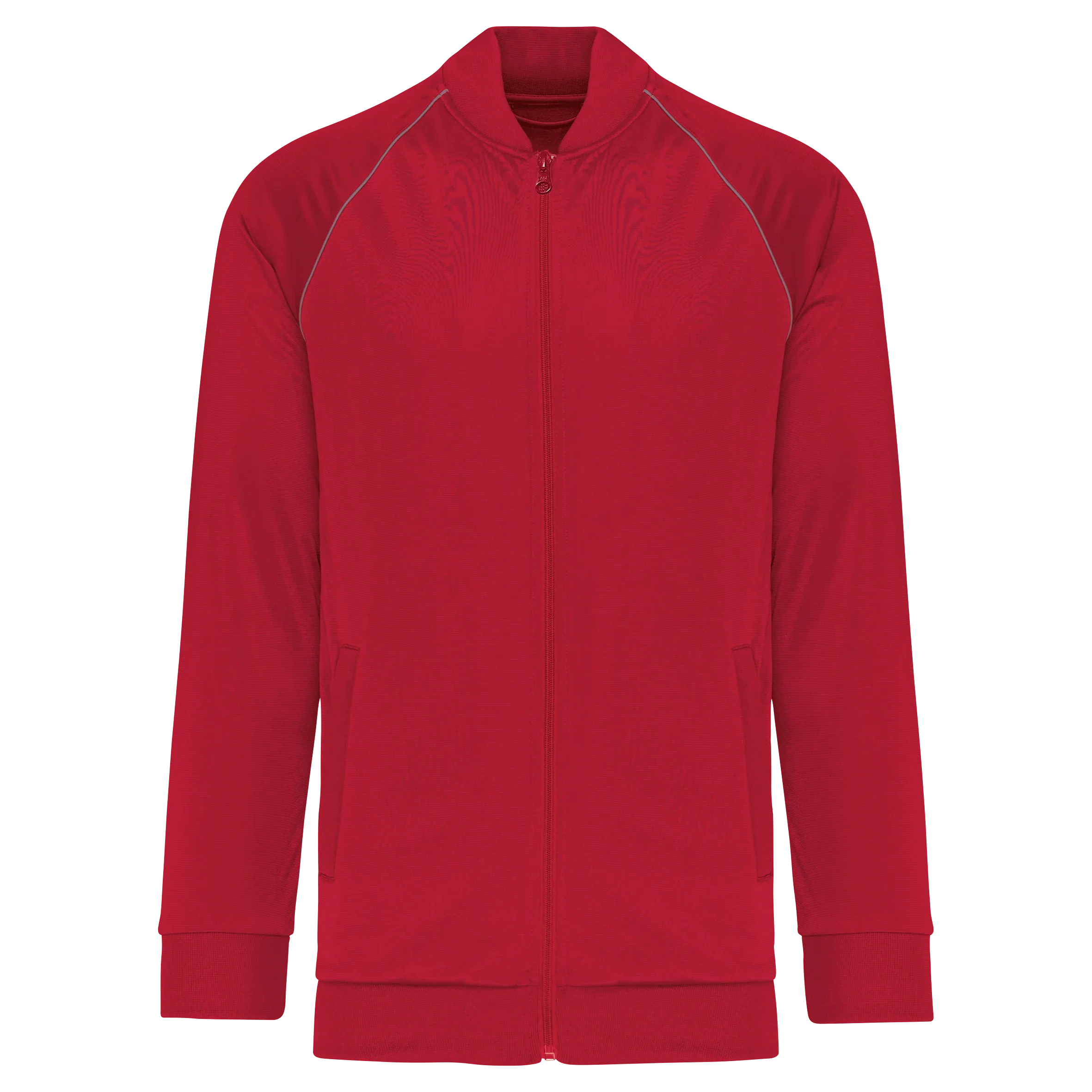 PA384 - Veste de survêtement zippée avec liseré unisexe - Occifloc