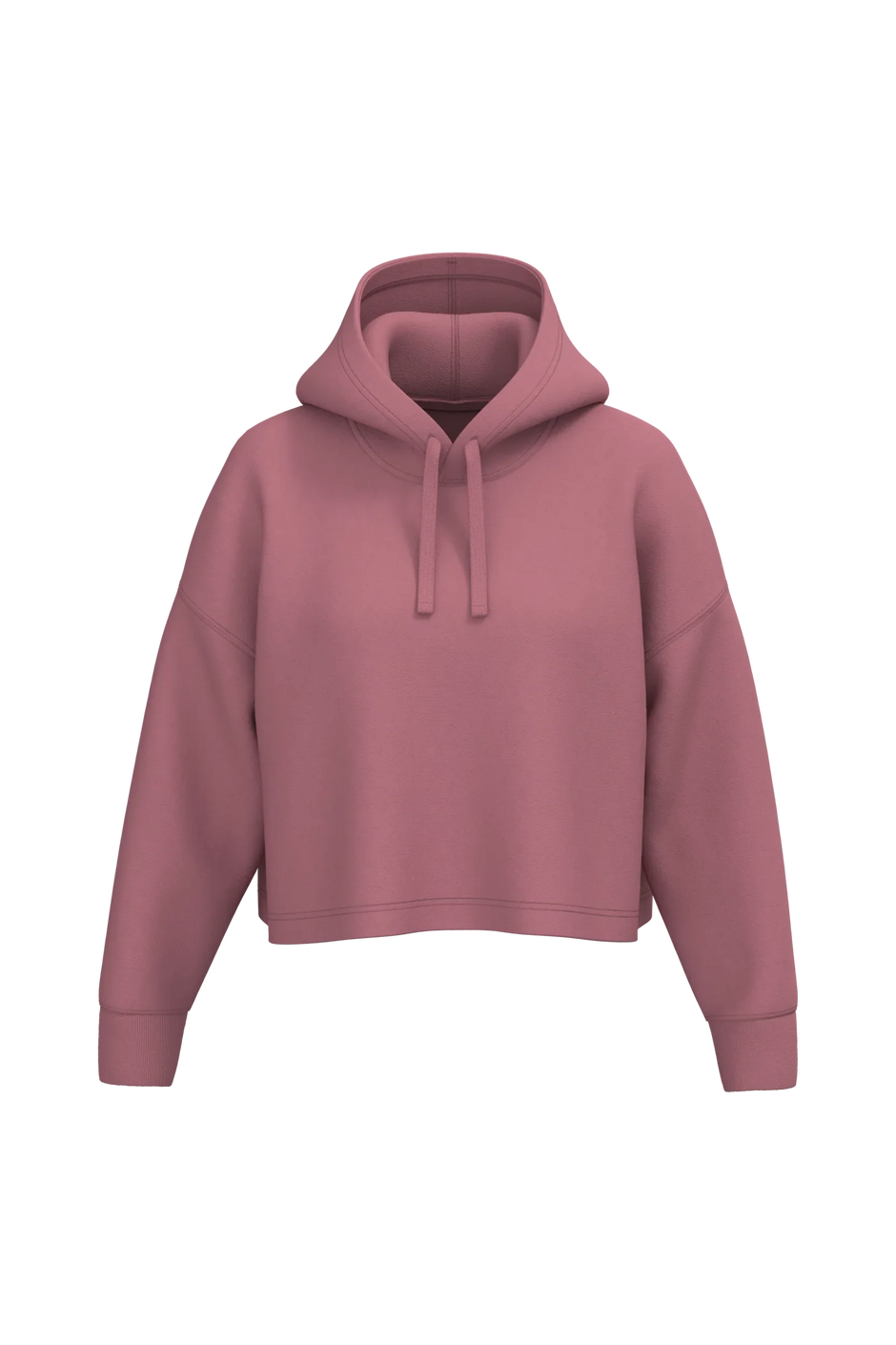 PA396 - Sweat-shirt crop à capuche femme - Occifloc