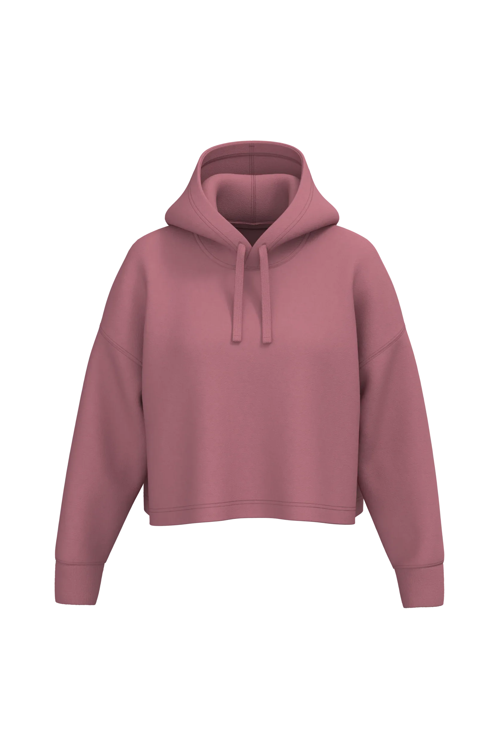 PA396 - Sweat-shirt crop à capuche femme - Occifloc