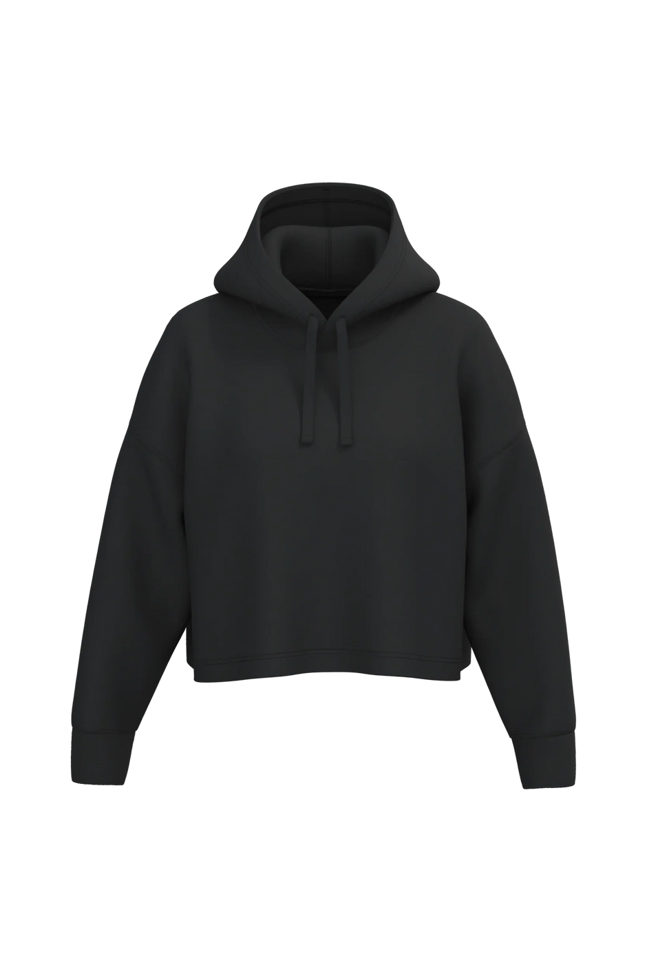 PA396 - Sweat-shirt crop à capuche femme - Occifloc