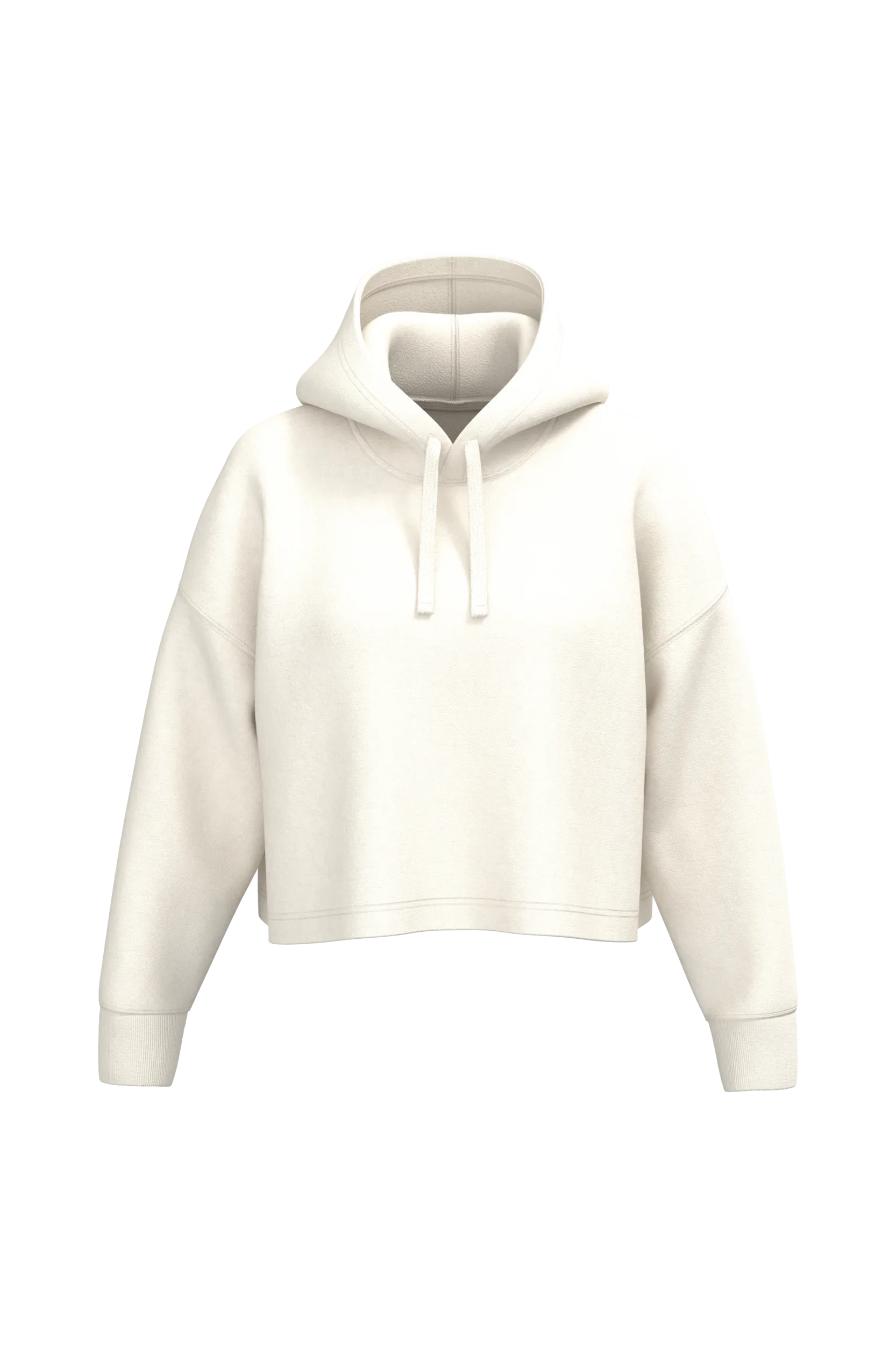 PA396 - Sweat-shirt crop à capuche femme - Occifloc