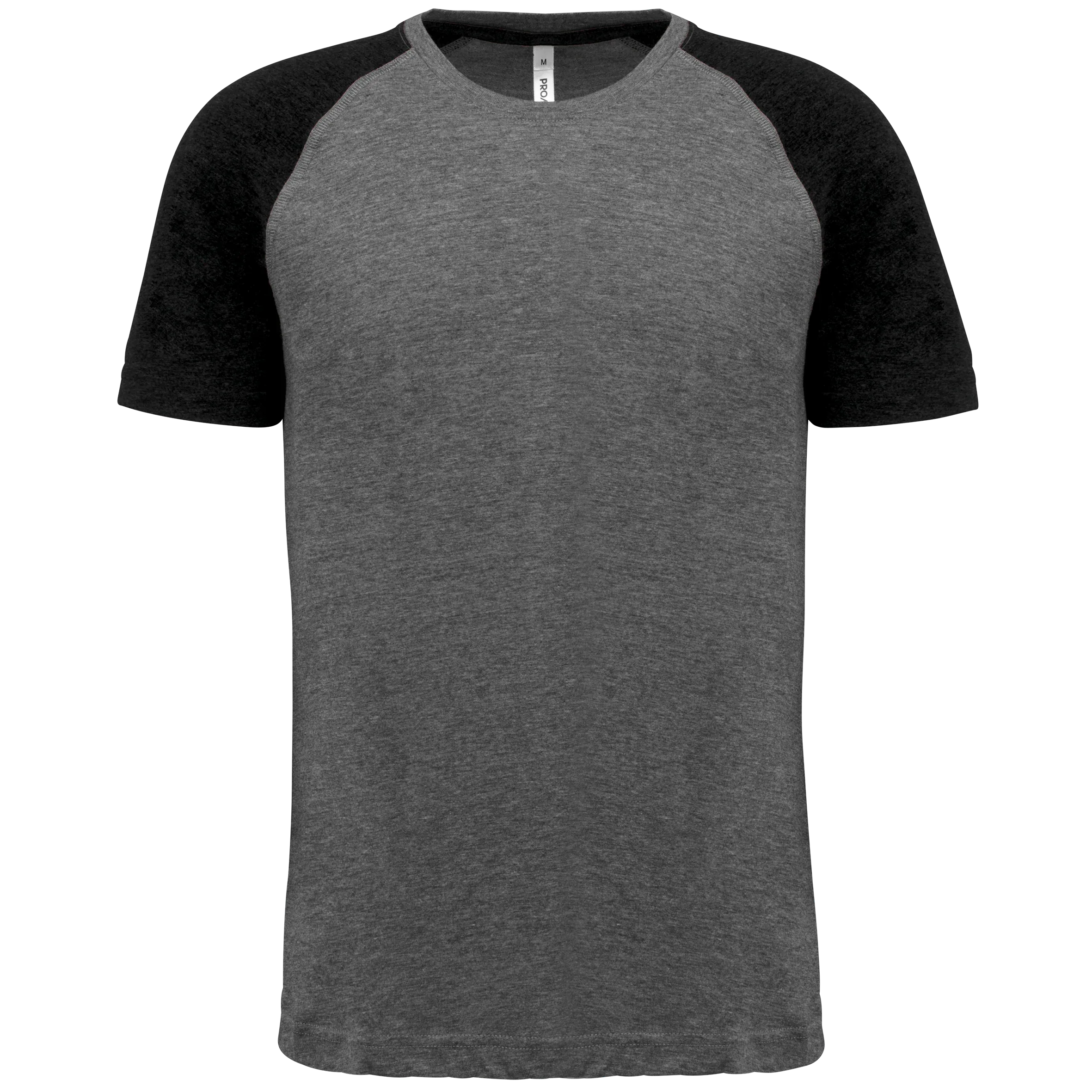 PA4010 - T-shirt triblend bicolore sport manches courtes unisexe - Occifloc