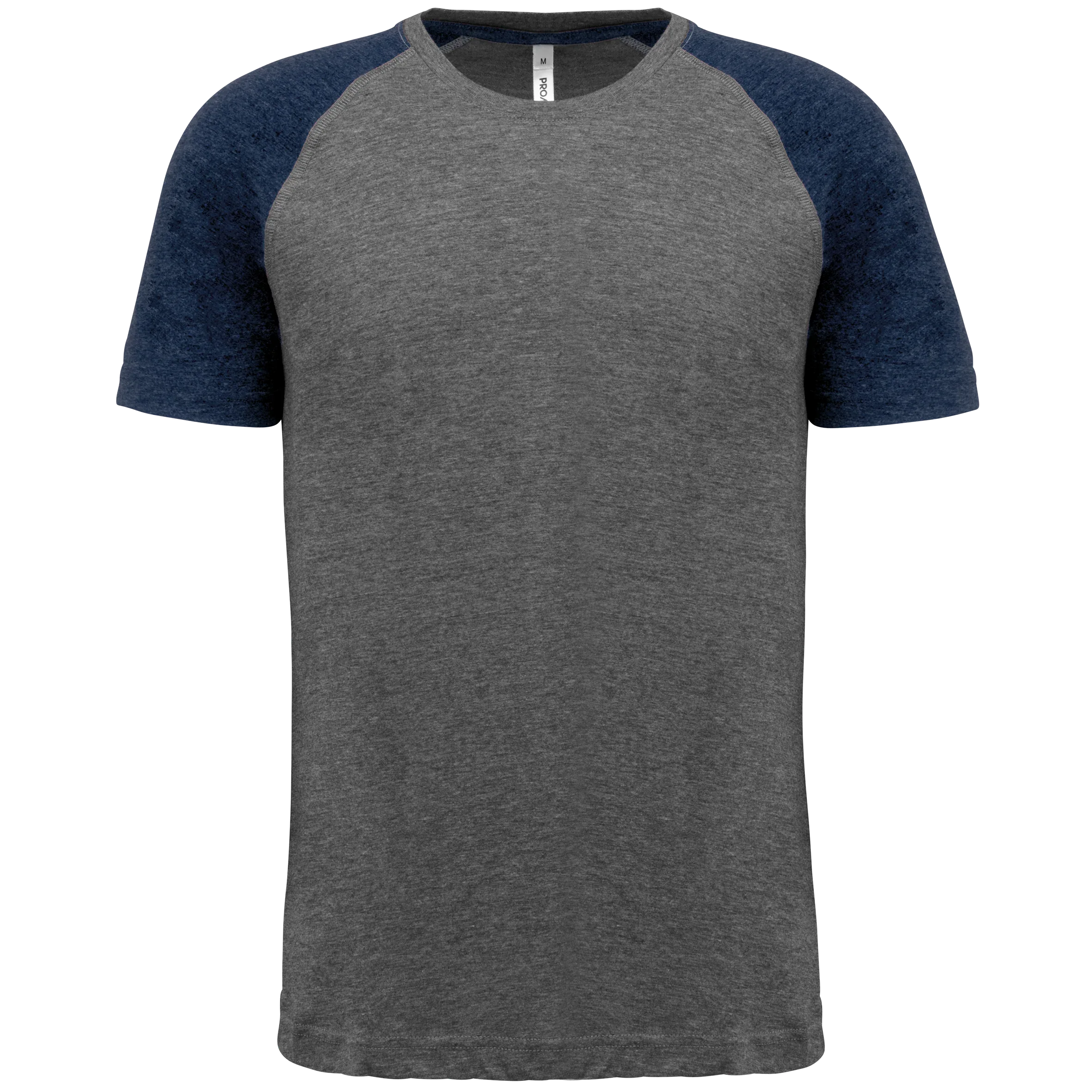 PA4010 - T-shirt triblend bicolore sport manches courtes unisexe - Occifloc