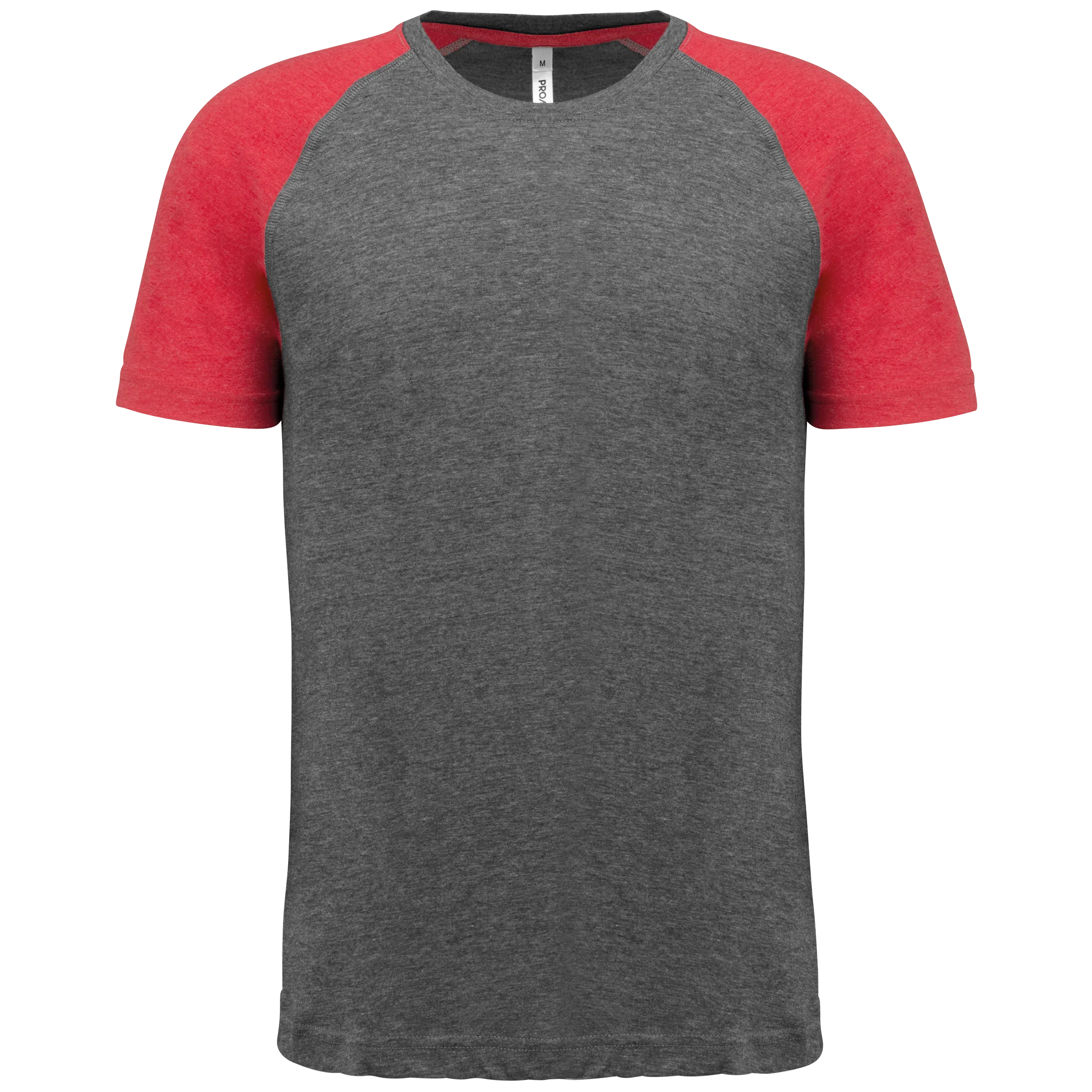 PA4010 - T-shirt triblend bicolore sport manches courtes unisexe - Occifloc