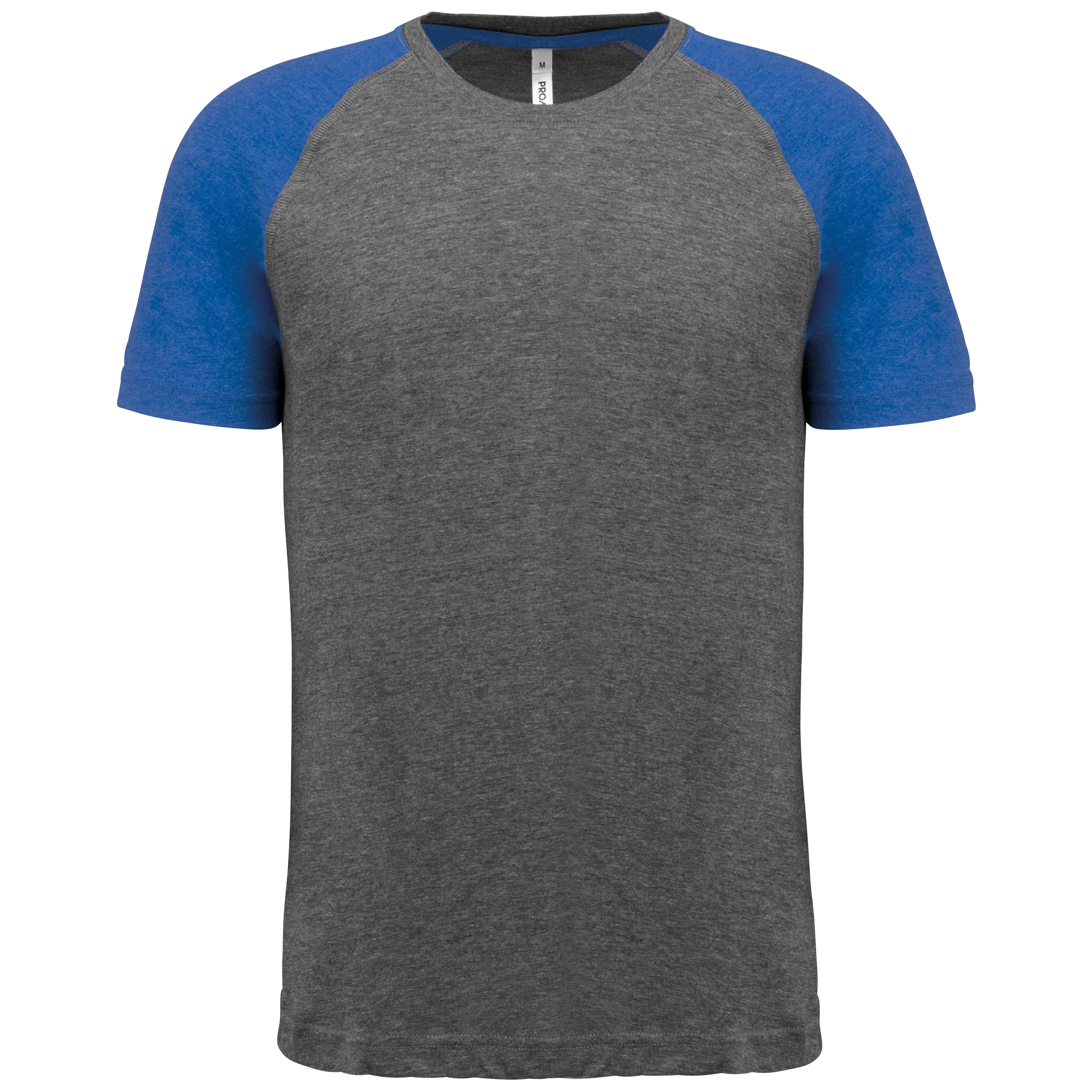 PA4010 - T-shirt triblend bicolore sport manches courtes unisexe - Occifloc