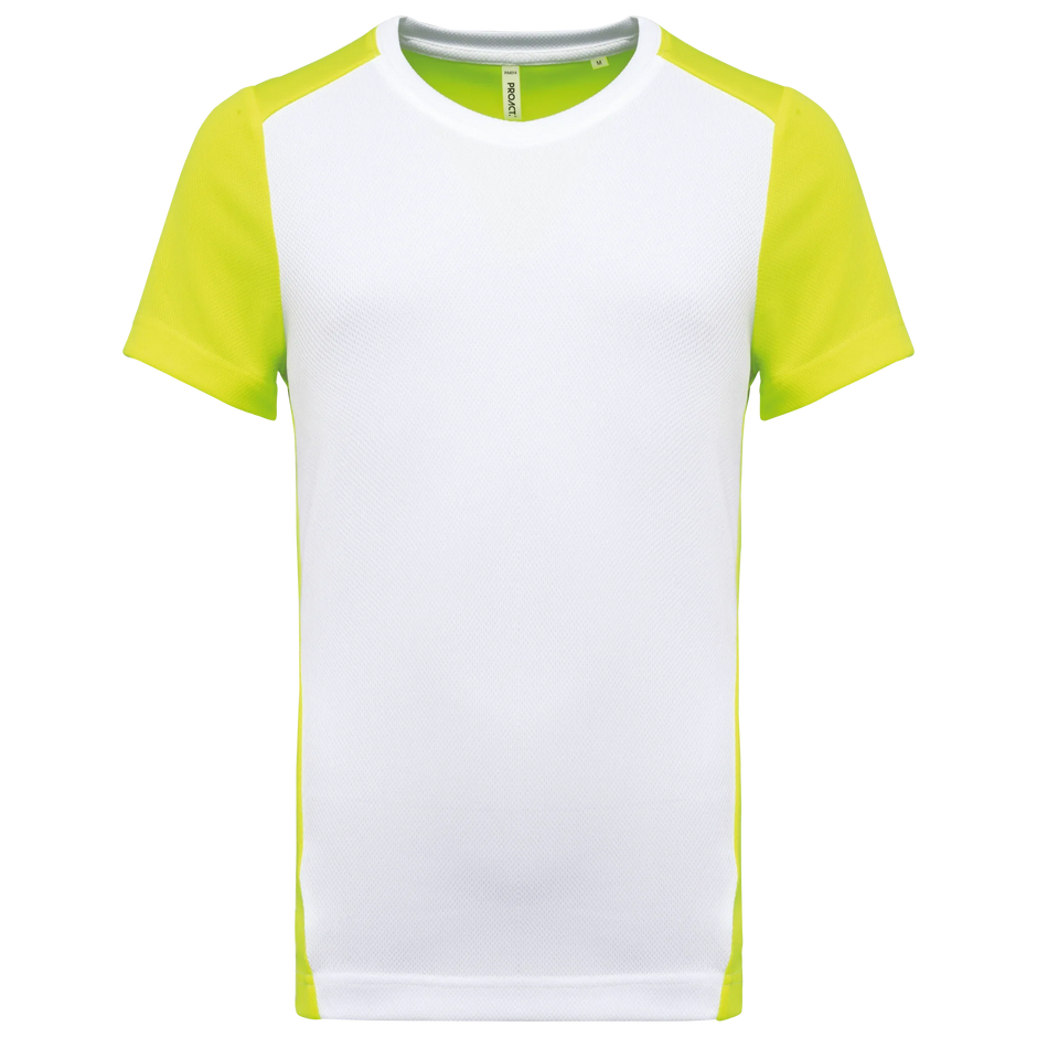 PA4014 - T-shirt de sport écoresponsable bicolore homme - Occifloc