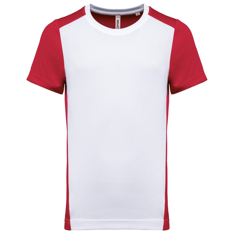 PA4014 - T-shirt de sport écoresponsable bicolore homme - Occifloc